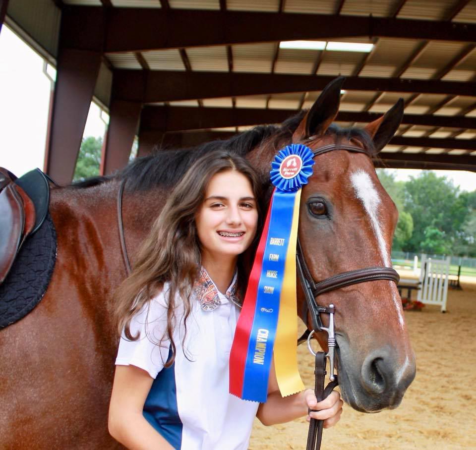 Waters Edge Stables, Professional equestrian facility, hunter/jumper specialty, full-service barn & facilities, horse boarding, riding lessons, Sales and Leasing, Hannah
